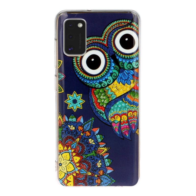 Cover Samsung Galaxy A41 Fluorescerende Mandalaugle