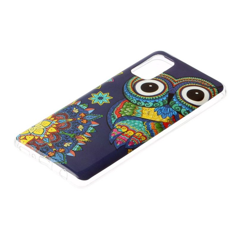 Cover Samsung Galaxy A41 Fluorescerende Mandalaugle