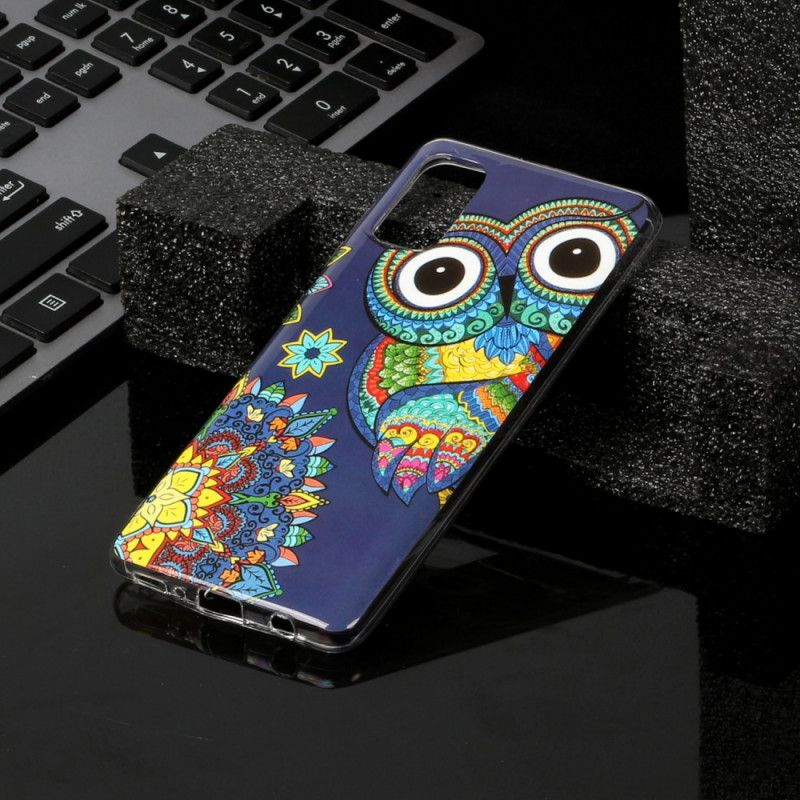 Cover Samsung Galaxy A41 Fluorescerende Mandalaugle