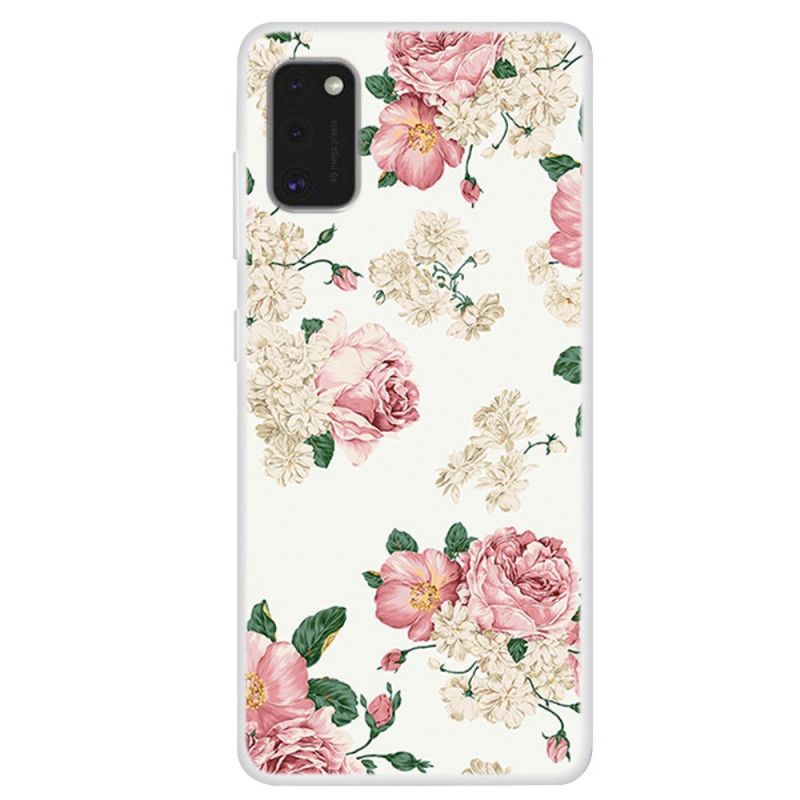 Cover Samsung Galaxy A41 Frihedsblomster Original