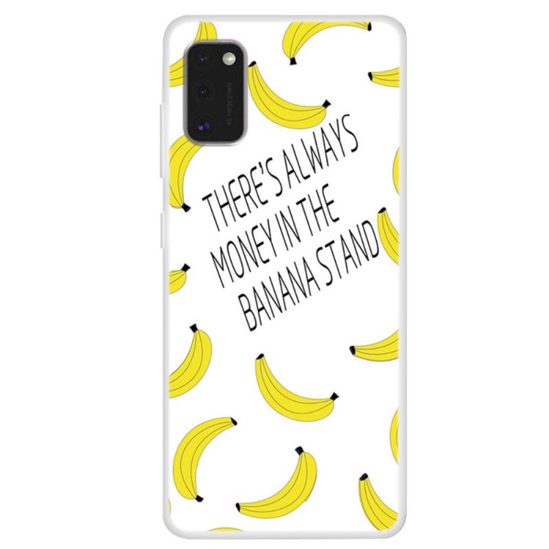 Cover Samsung Galaxy A41 Gennemsigtige Bananpenge Original