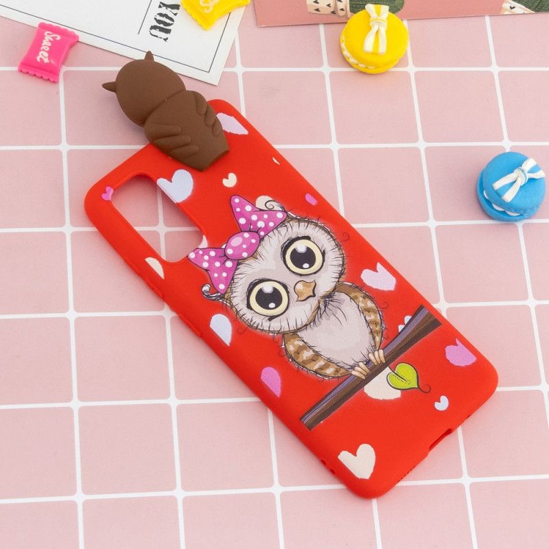 Cover Samsung Galaxy A41 Miss Ugle 3D Beskyttelse