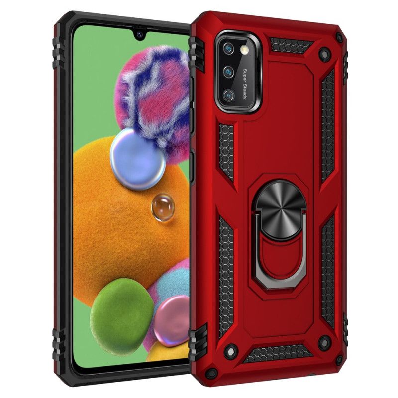 Cover Samsung Galaxy A41 Rød Premium Ring