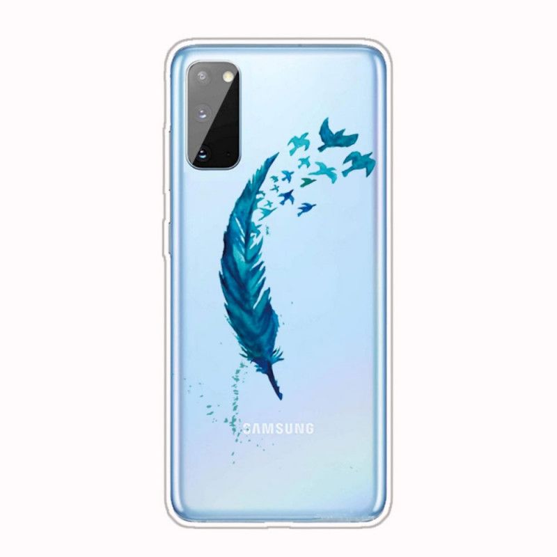 Cover Samsung Galaxy A41 Smuk Fjer