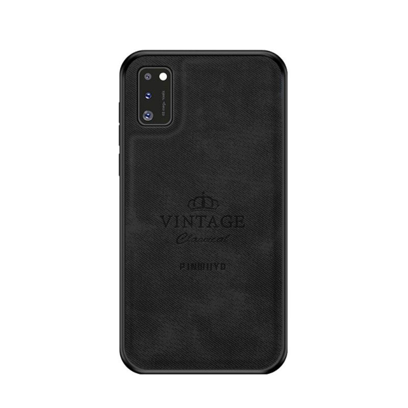 Cover Samsung Galaxy A41 Sort Hæderlig Vintage Pinwuyo