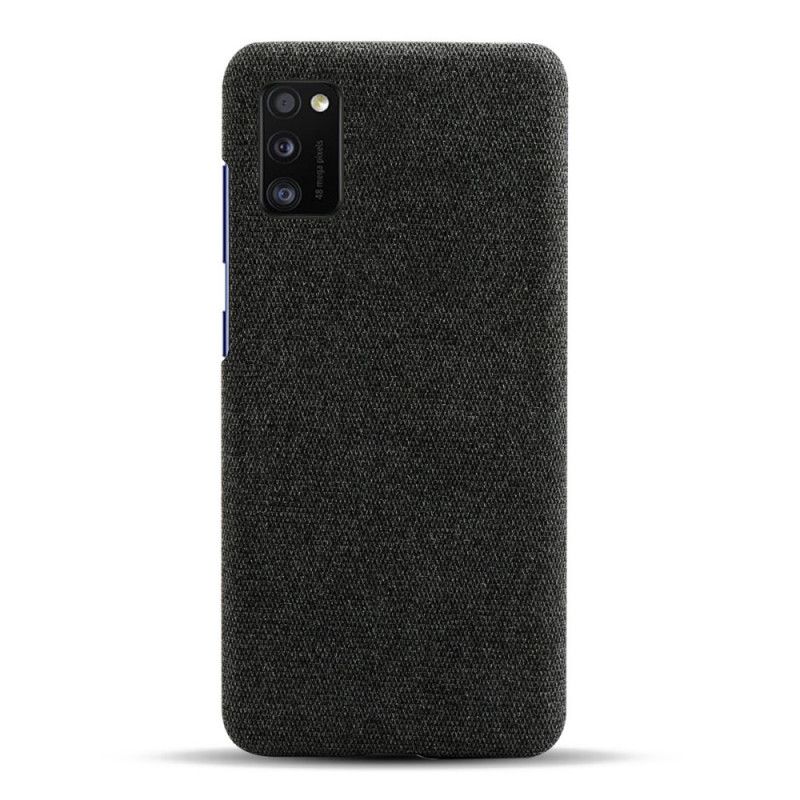 Cover Samsung Galaxy A41 Sort Ksq Stoftekstur