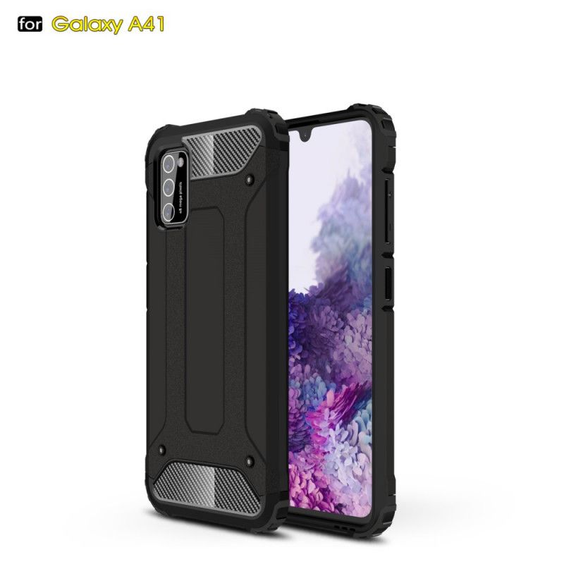 Cover Samsung Galaxy A41 Sort Overlevende