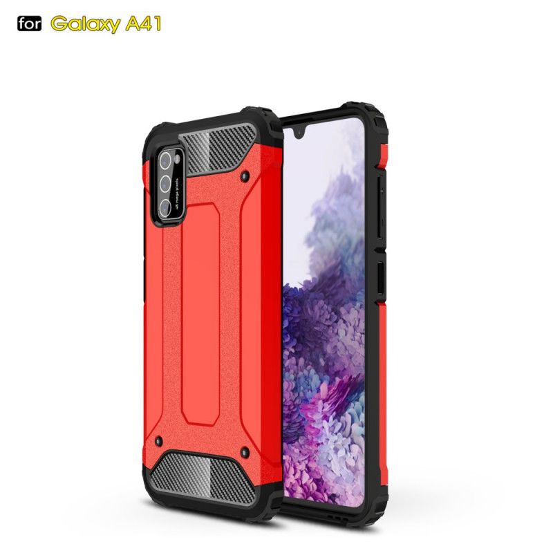 Cover Samsung Galaxy A41 Sort Overlevende