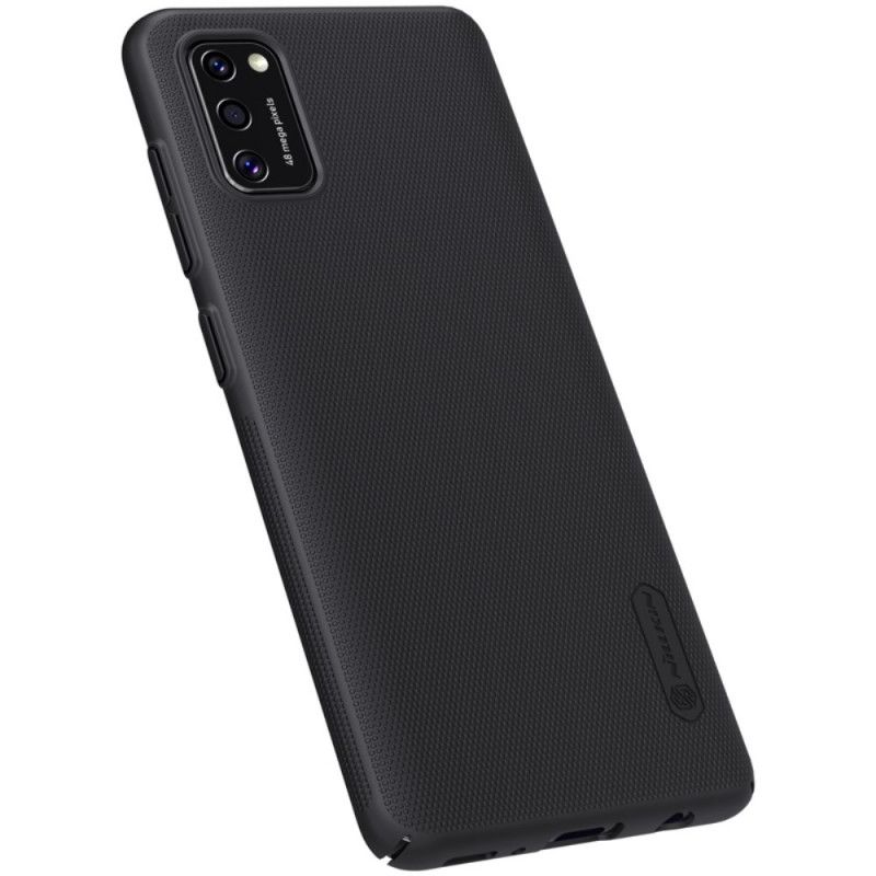 Cover Samsung Galaxy A41 Sort Stiv Frostet Nillkin