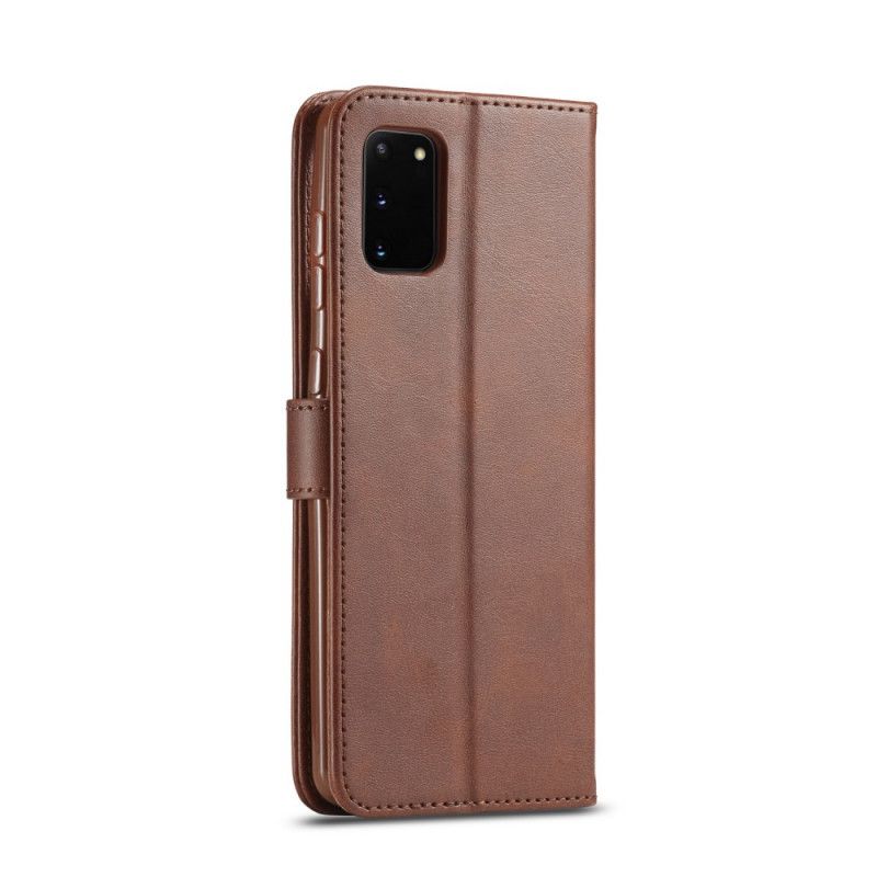 Flip Cover Læder for Samsung Galaxy A41 Sort Lc.Imeeke Lædereffekt