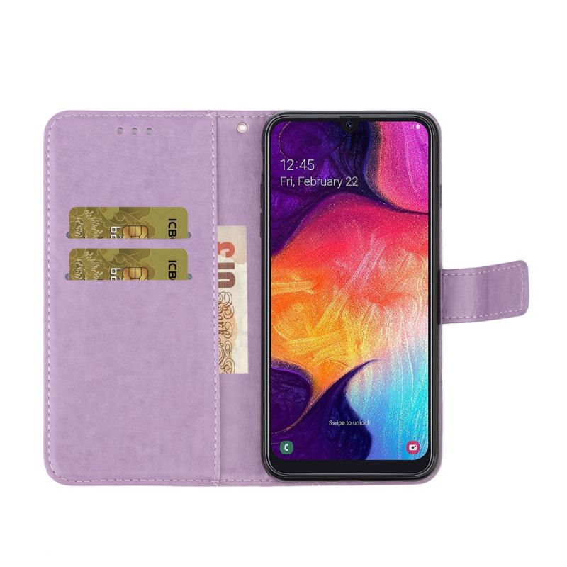 Flip Cover Samsung Galaxy A41 Grå Kat Rør Ikke Ved Mig