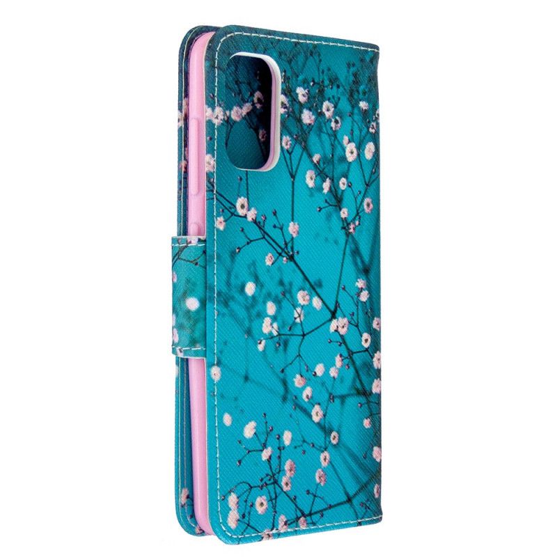 Flip Cover Samsung Galaxy A41 Mobilcover Blomstrende Træ