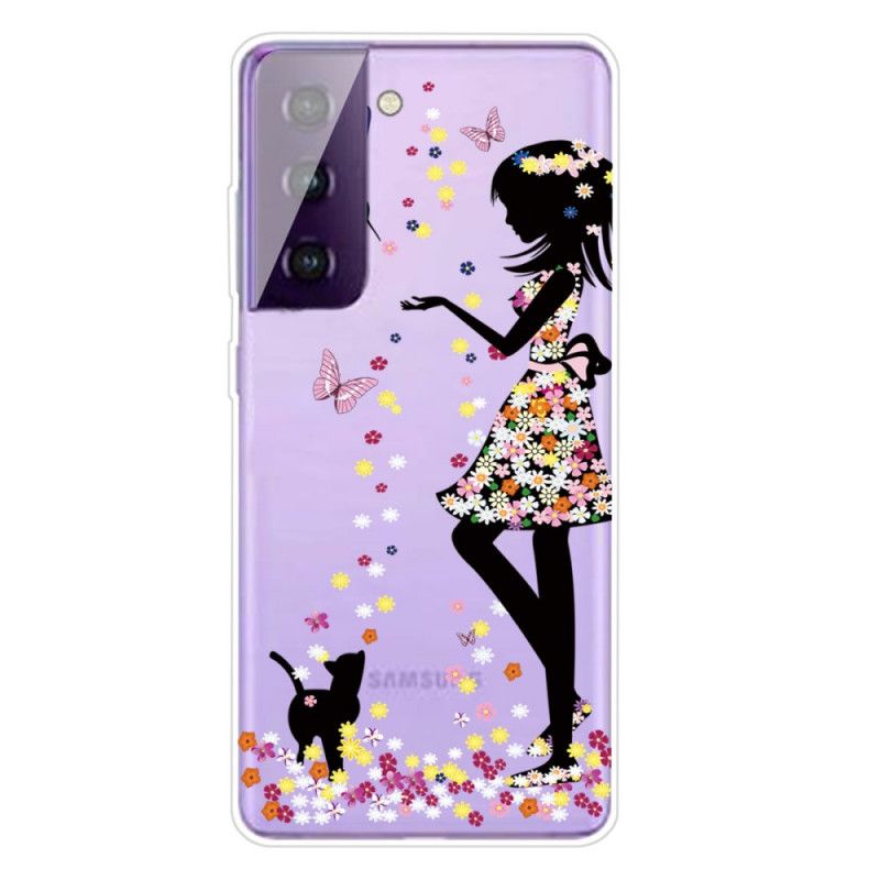 Cover for Samsung Galaxy S21 5G Magisk Kvinde