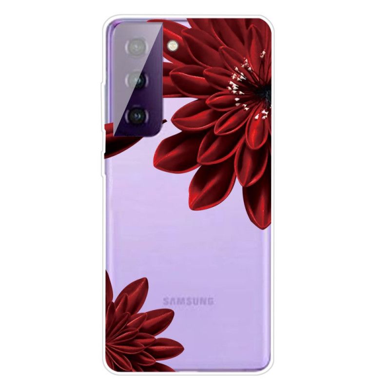 Cover for Samsung Galaxy S21 5G Vilde Blomster