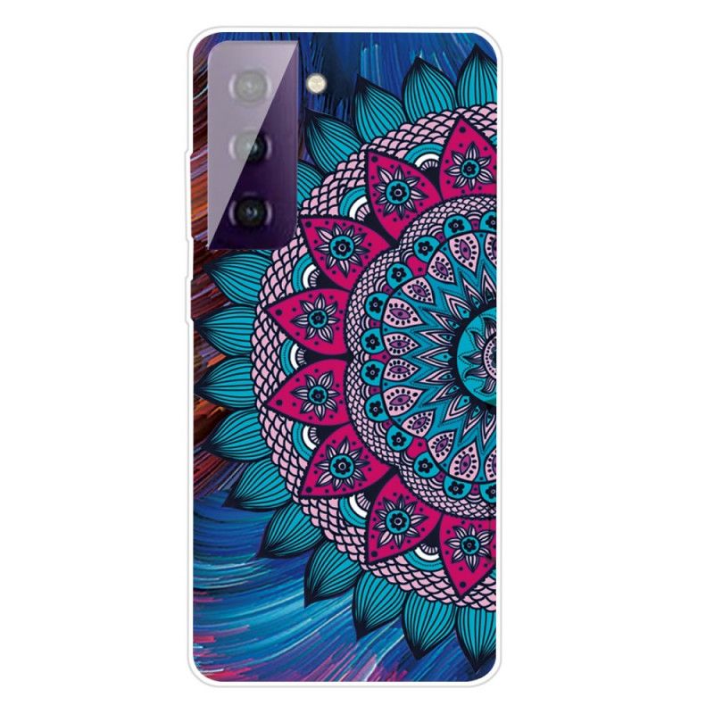 Cover Samsung Galaxy S21 5G Farverig Mandala