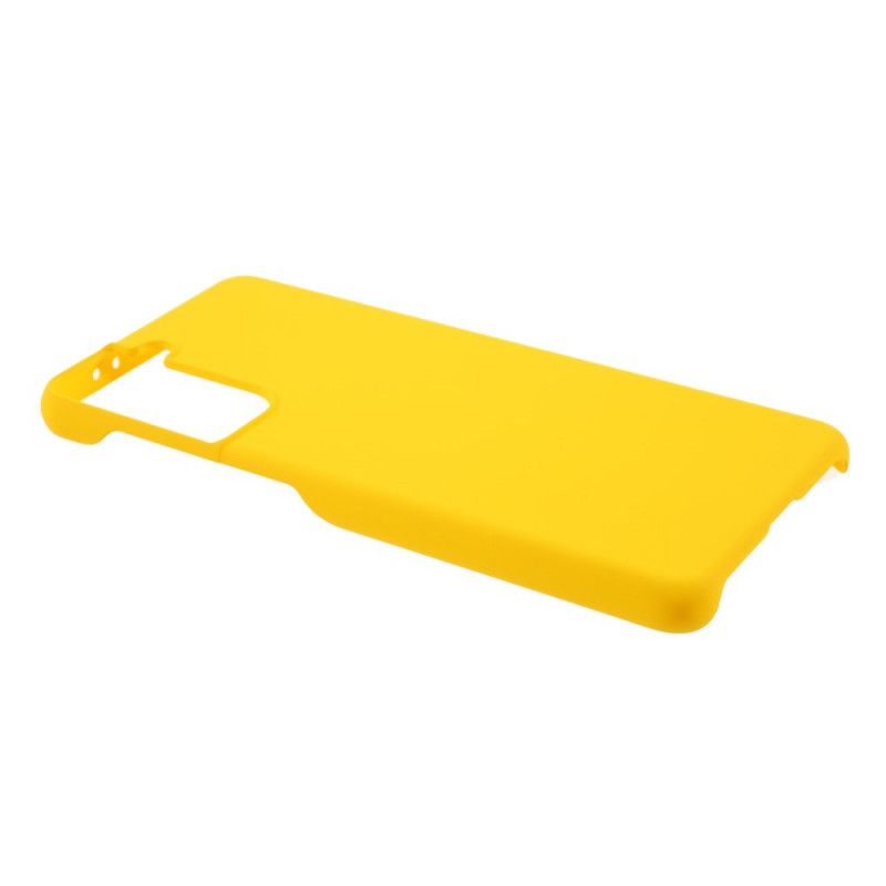 Cover Samsung Galaxy S21 5G Hvid Klassisk Stiv Beskyttelse