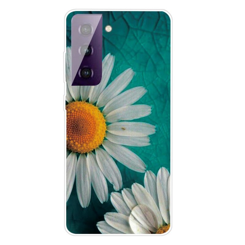 Cover Samsung Galaxy S21 5G Mobilcover Daisy