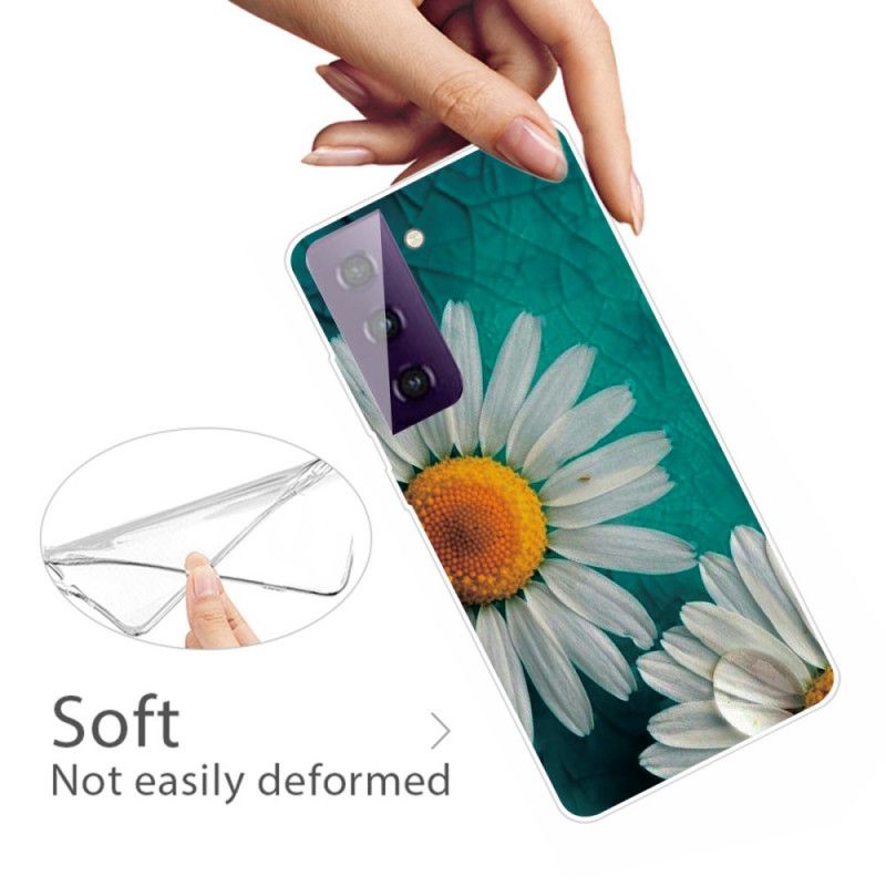 Cover Samsung Galaxy S21 5G Mobilcover Daisy