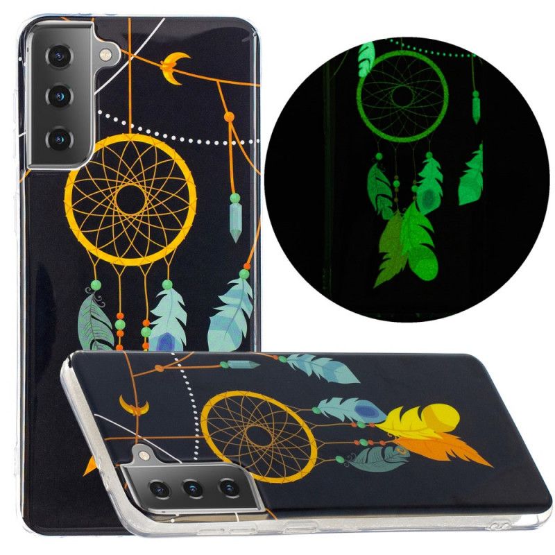 Cover Samsung Galaxy S21 5G Sort Fluorescerende Drømmefanger Original