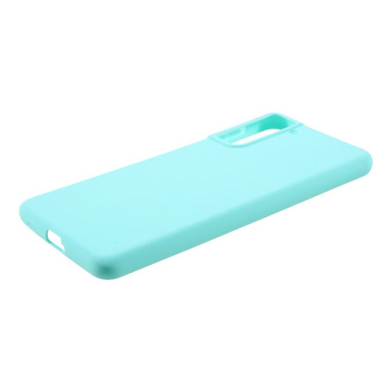 Cover Samsung Galaxy S21 5G Sort Mattsilikone