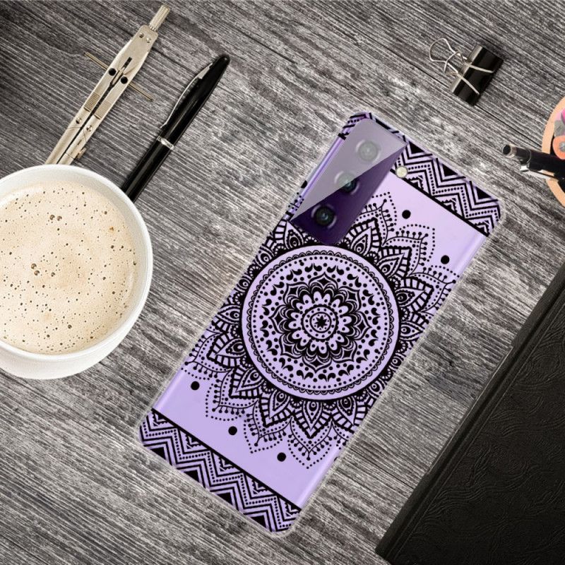 Cover Samsung Galaxy S21 5G Sublim Mandala Beskyttelse