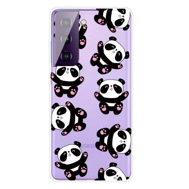 Cover Samsung Galaxy S21 5G Top Sjove Pandaer