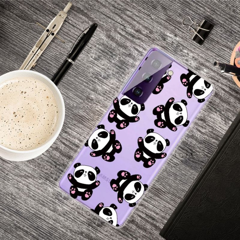 Cover Samsung Galaxy S21 5G Top Sjove Pandaer