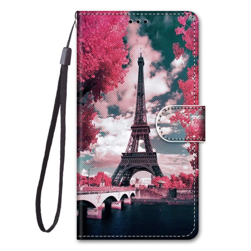 Flip Cover Læder Samsung Galaxy S21 5G Paris I Blomst