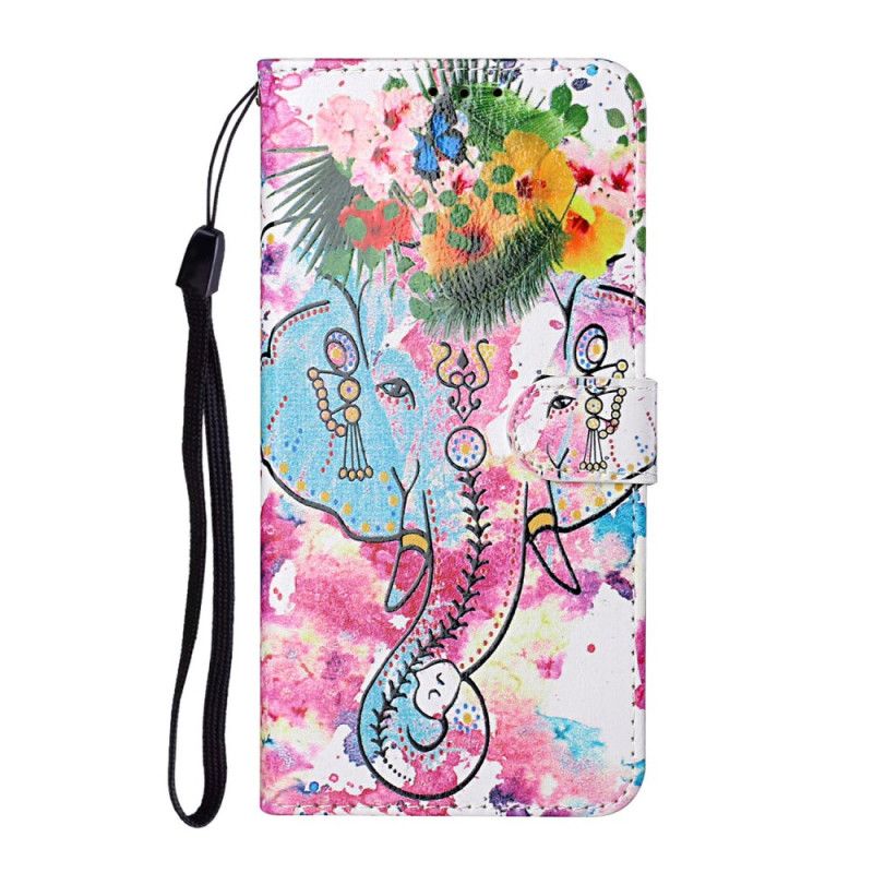 Flip Cover Samsung Galaxy S21 5G Konge Elefant