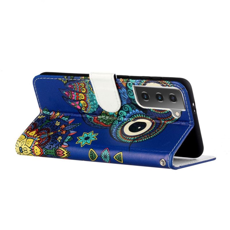 Flip Cover Samsung Galaxy S21 5G Mobilcover Ugle I Mandala