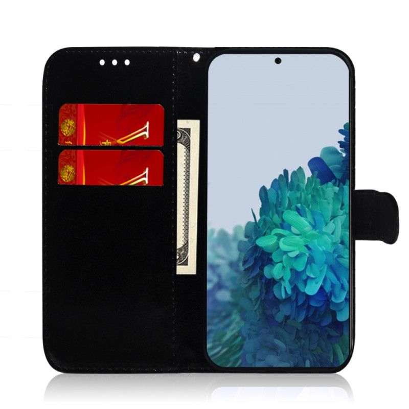 Flip Cover Samsung Galaxy S21 5G Sort Ren Farve