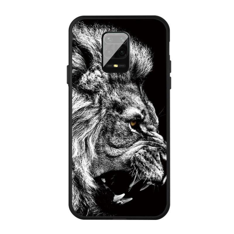 Cover for Xiaomi Redmi Note 9S / Note 9 Pro Hård Løve