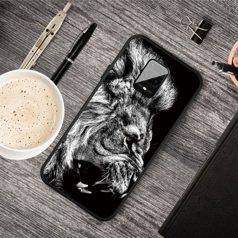 Cover for Xiaomi Redmi Note 9S / Note 9 Pro Hård Løve