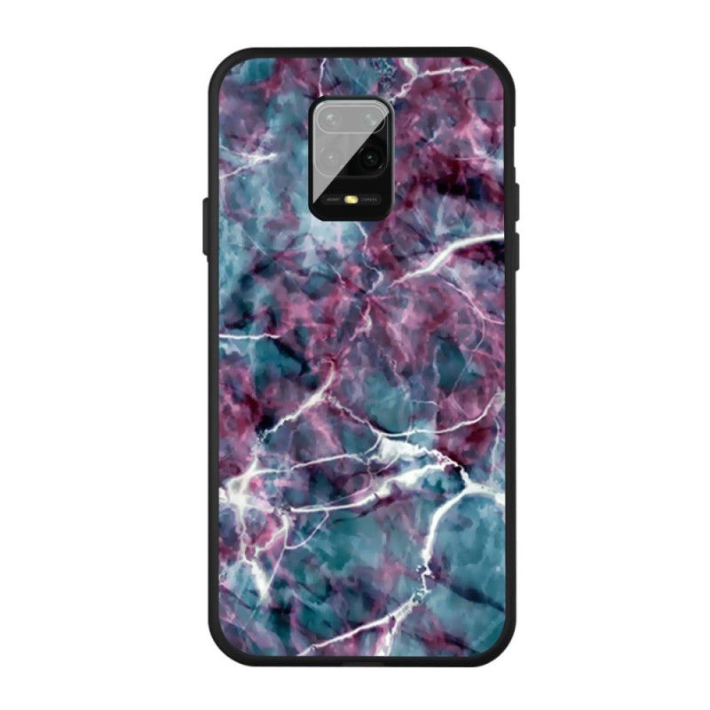 Cover for Xiaomi Redmi Note 9S / Note 9 Pro Lilla Marmor