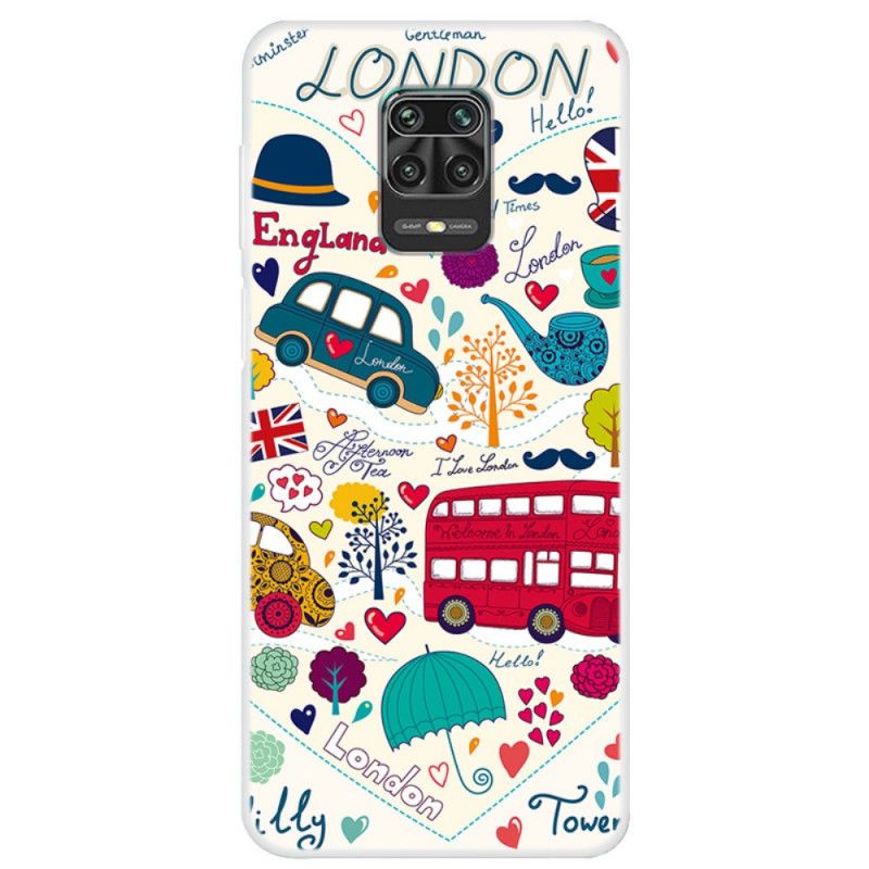 Cover for Xiaomi Redmi Note 9S / Note 9 Pro London Liv