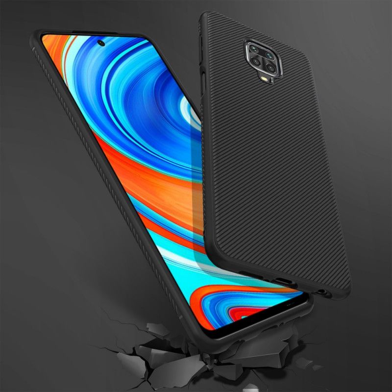 Cover for Xiaomi Redmi Note 9S / Note 9 Pro Sort Jazzserie Twill