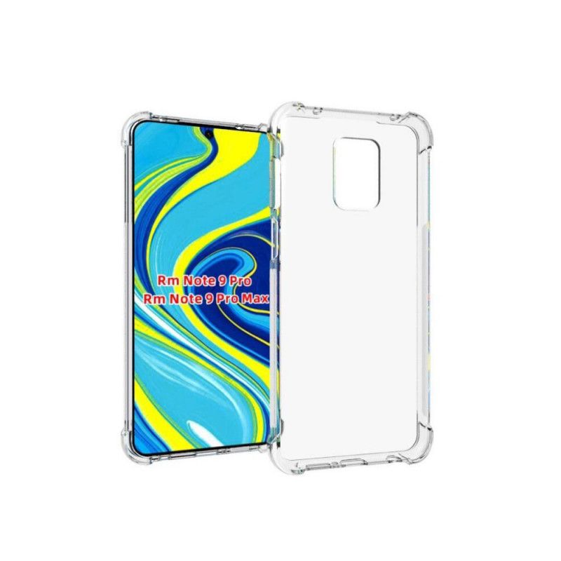 Cover Xiaomi Redmi Note 9S / Note 9 Pro Forstærket Gennemsigtig Beskyttelse