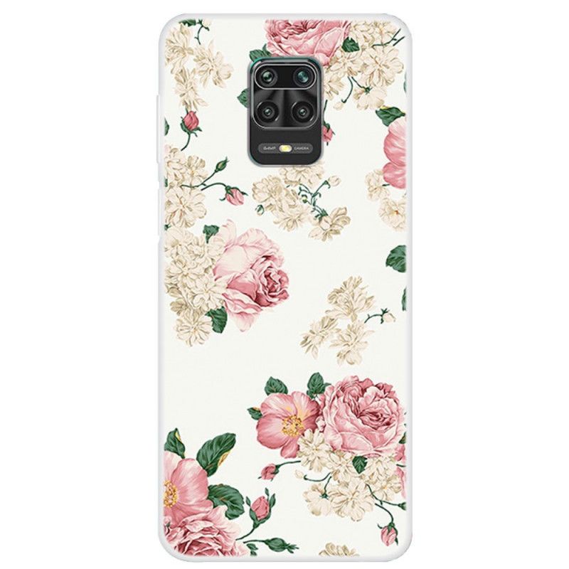 Cover Xiaomi Redmi Note 9S / Note 9 Pro Frihedsblomster