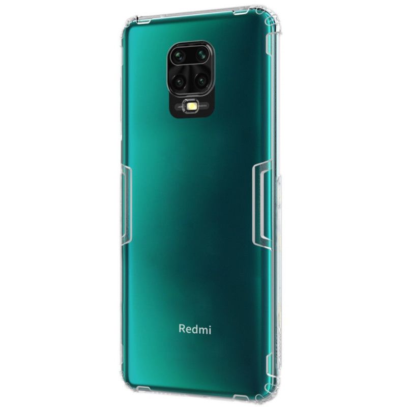 Cover Xiaomi Redmi Note 9S / Note 9 Pro Hvid Forstærket Gennemsigtig Nillkin