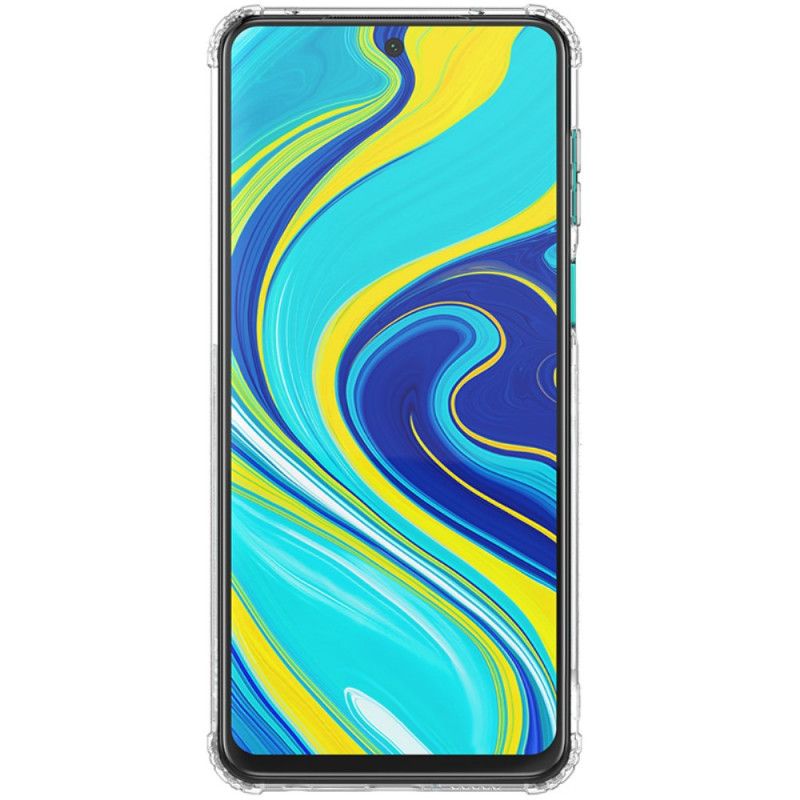 Cover Xiaomi Redmi Note 9S / Note 9 Pro Hvid Forstærket Gennemsigtig Nillkin