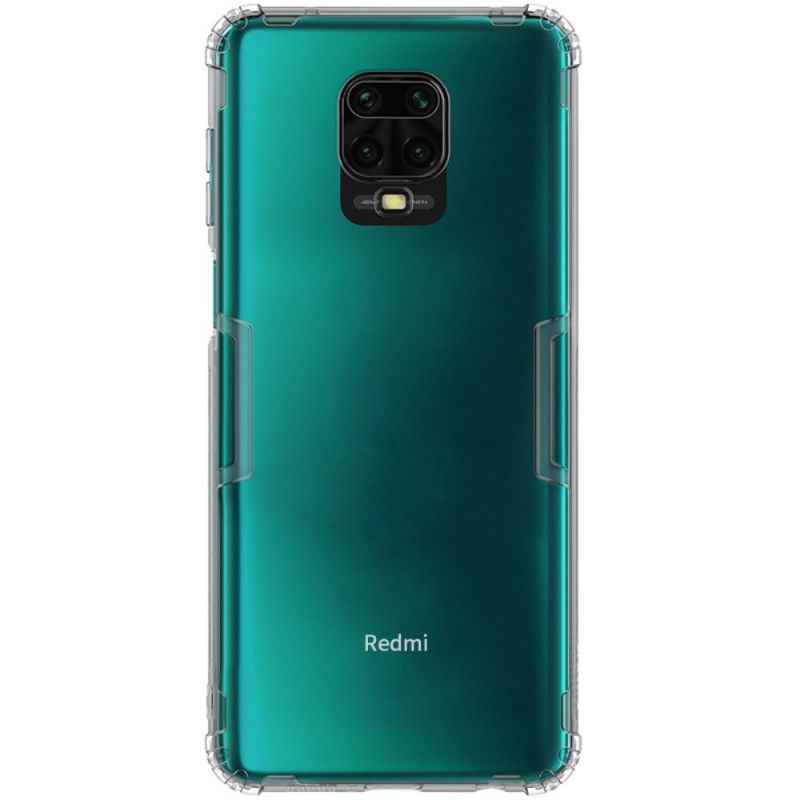 Cover Xiaomi Redmi Note 9S / Note 9 Pro Hvid Forstærket Gennemsigtig Nillkin