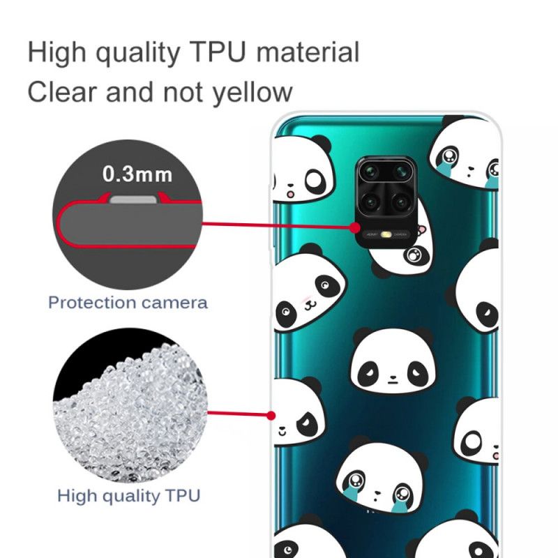 Cover Xiaomi Redmi Note 9S / Note 9 Pro Sentimentale Pandaer