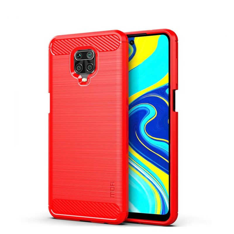 Cover Xiaomi Redmi Note 9S / Note 9 Pro Sort Børstet Mofi