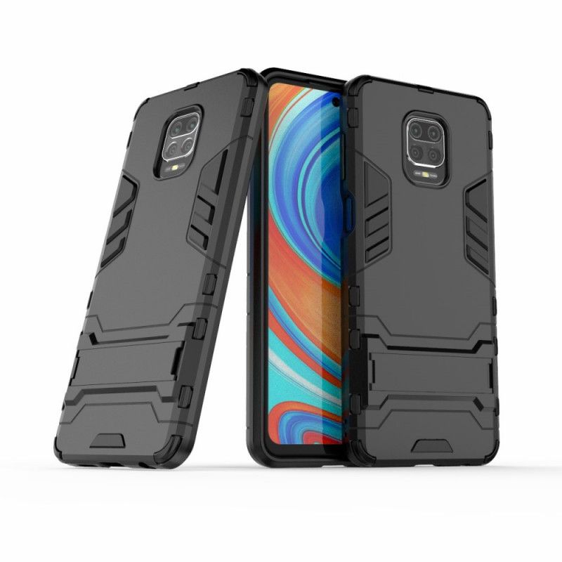 Cover Xiaomi Redmi Note 9S / Note 9 Pro Sort Ultra Resistent Beskyttelse