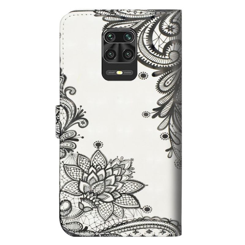 Flip Cover Læder Xiaomi Redmi Note 9S / Note 9 Pro Chic Blonder Original