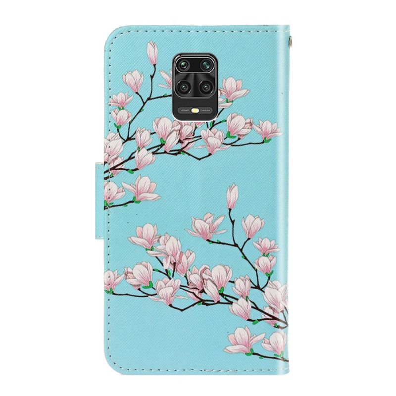 Flip Cover Læder Xiaomi Redmi Note 9S / Note 9 Pro G-Streng Beskyttelse