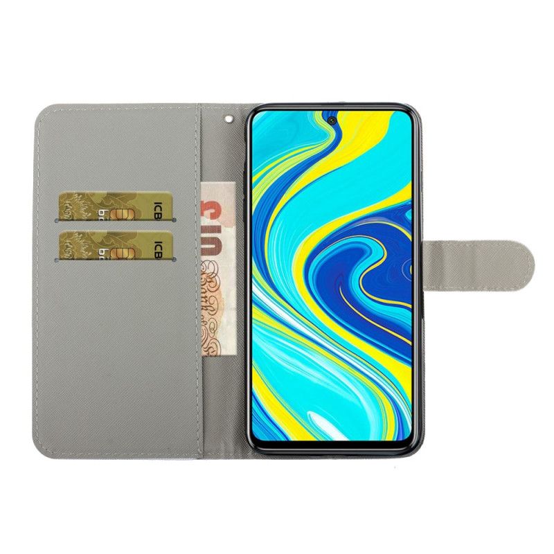 Flip Cover Læder Xiaomi Redmi Note 9S / Note 9 Pro London Tur