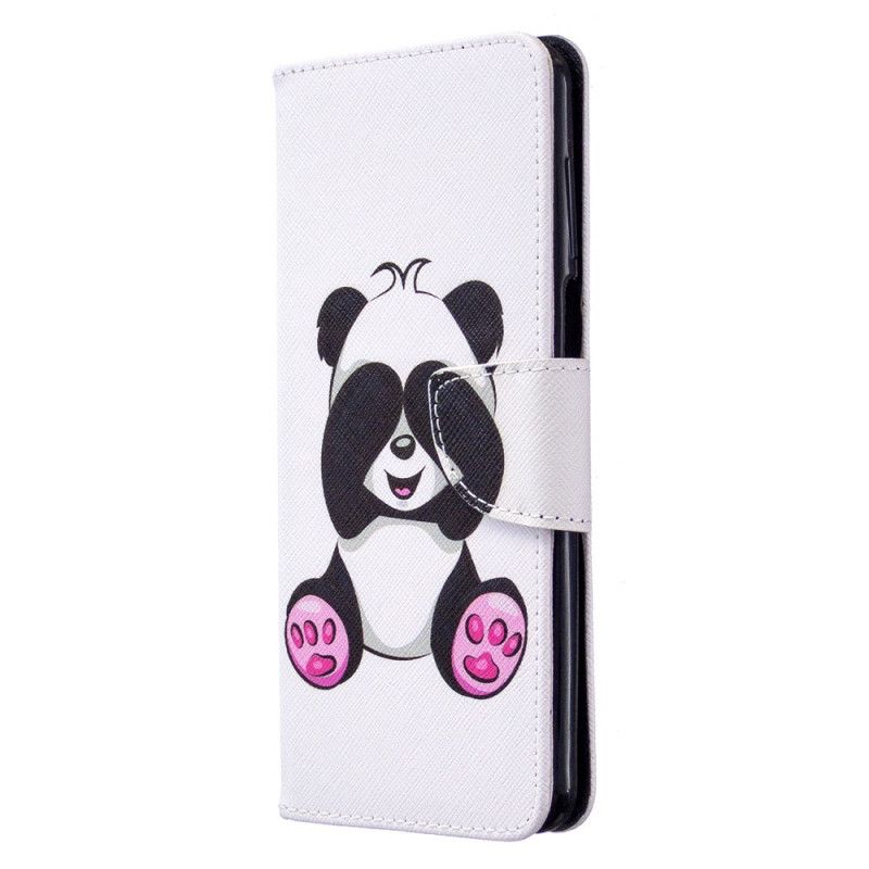 Flip Cover Xiaomi Redmi Note 9S / Note 9 Pro Mobilcover Sjov Panda