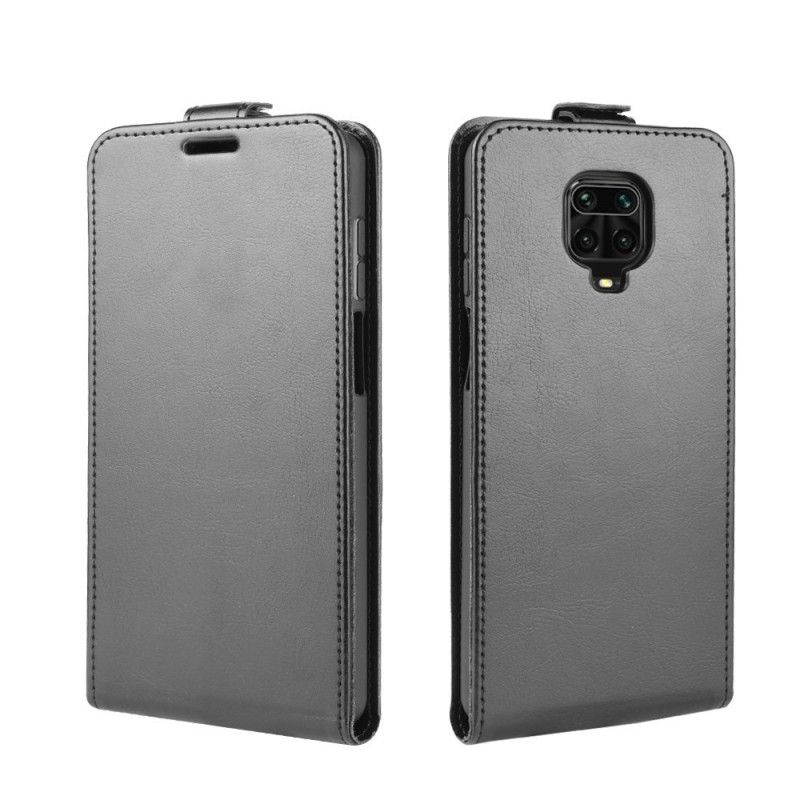 Flip Cover Xiaomi Redmi Note 9S / Note 9 Pro Sort Mobilcover Sammenfoldelig