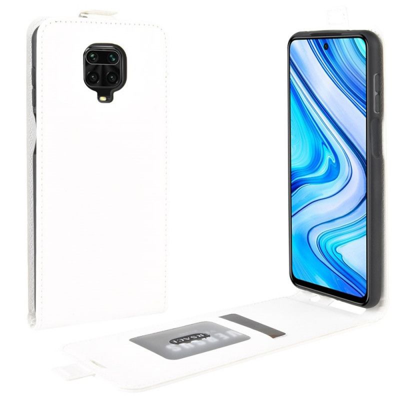 Flip Cover Xiaomi Redmi Note 9S / Note 9 Pro Sort Mobilcover Sammenfoldelig